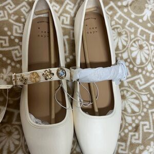 A New Day Women's White Loafers